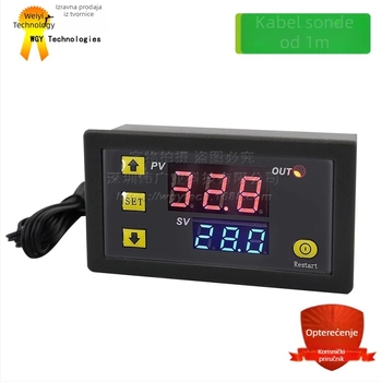 W3230 Visoko precizan regulator temperature s digitalnim zaslonom — modul termostata i mini ploča za upravljanje temperaturom