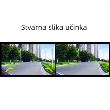 AHD 1080p stražnja kamera s CCD-om, riblje oko, noćni vid, prebacivanje CVBS, 3-u-1 automobil kamera