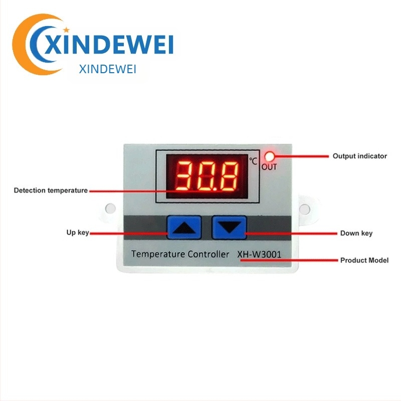 XH-W3001 digitalni regulator temperature s mikroprocesorom, inteligentni elektronički termostat s digitalnim zaslonom