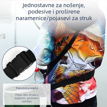 Cobondi Pojas za ribolov u brzom toku — komplet opreme