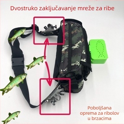 Cobondi Pojas za ribolov u brzom toku — komplet opreme