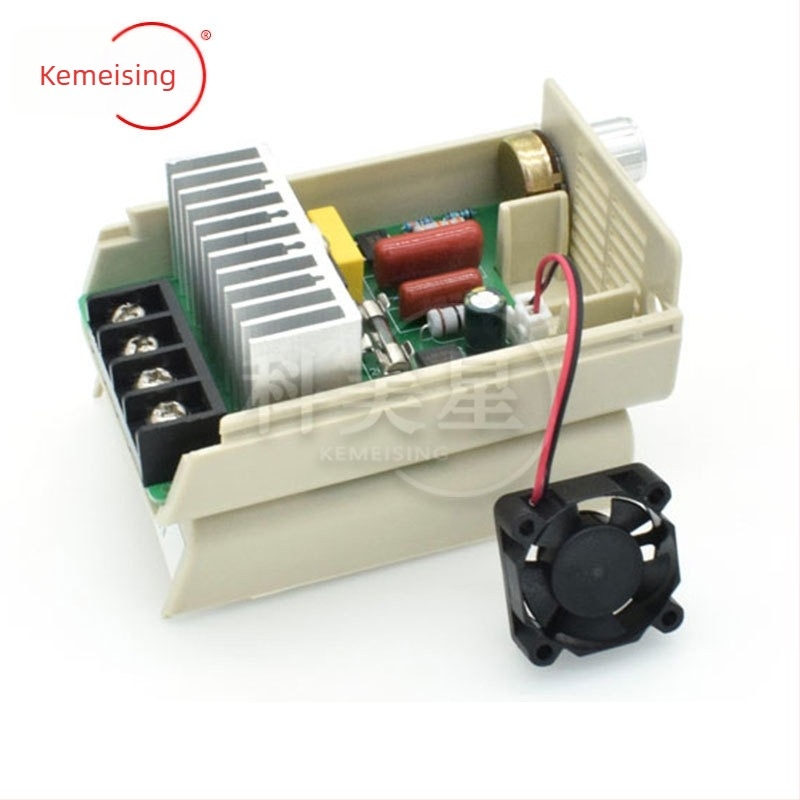 AC motor s ventilacijom zraka, 4000W, SCR elektronički regulator s mogućnošću dimmeringa, upravljanje brzinom i temperaturom, 220V