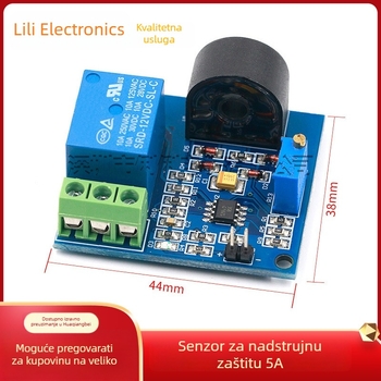 5A modul senzora za zaštitu od prevelikog strujnog opterećenja, senzor za otkrivanje izmjeničnog strujnog toka, relej 5V/12V/24V