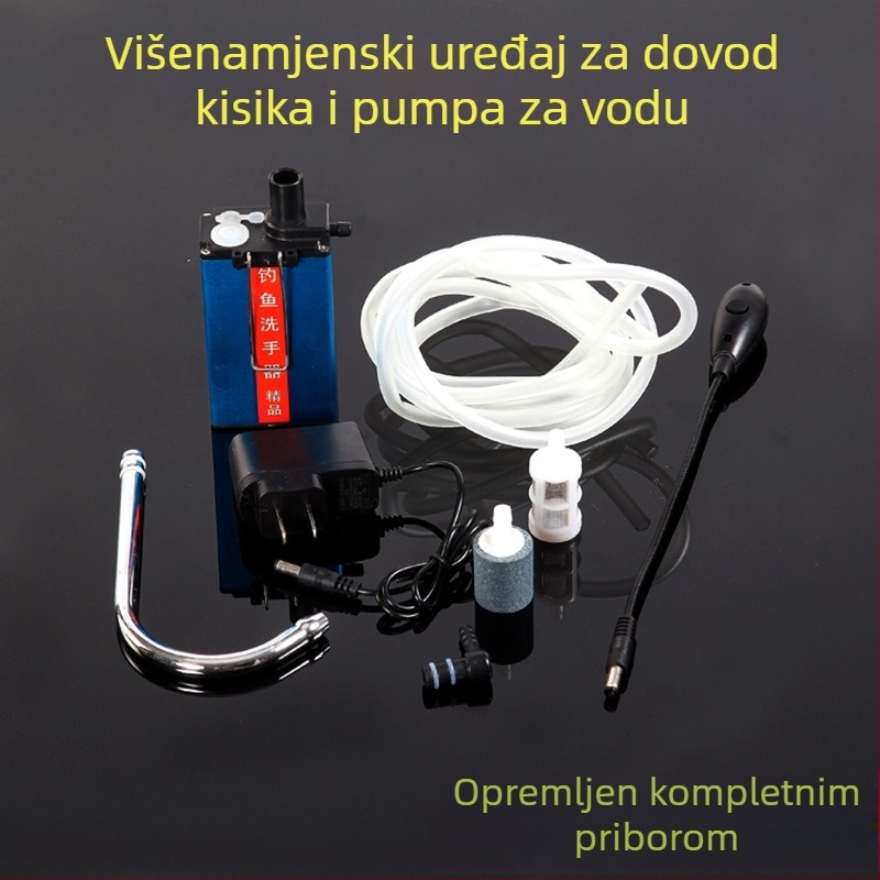 All-in-one ribolovni aerator s punjenjem, usisavanjem vode i zagrijavanjem – ribolovni dodaci