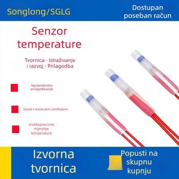 Pt100 senzor temperature za električna vozila, senzor temperature za baterije i motore, s dvostrukom certificiranjem, navojno ili prirubno montiranje