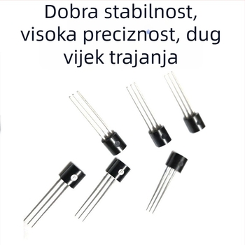 DS18B20+ programabilni digitalni senzor temperature za mjerenje temperature tijekom punjenja električnih vozila