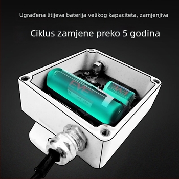 DS18B20 bežični temperaturni senzor tipa sonde za mjerenje temperature ulja i vode u hladnom lancu s LoRa prijenosom
