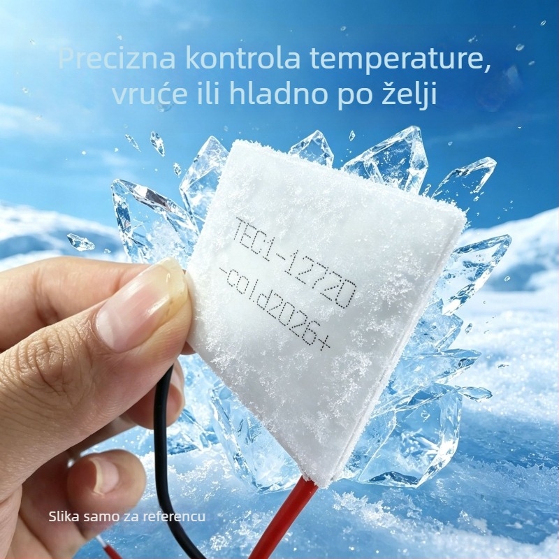 TEC1-12720 Peltier modul hlađenja, 12V 20A, visokoučinkoviti termoelektrični hladnjak