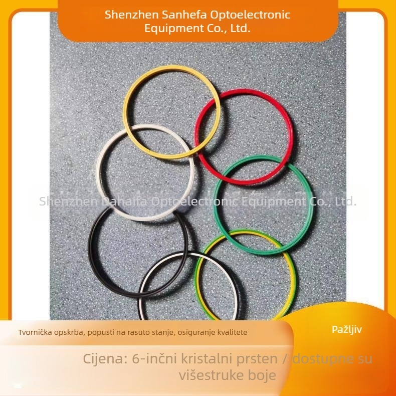 PET blister kutija za proširni prsten, antistatična, prozirna, veličine 6 i 8 inča
