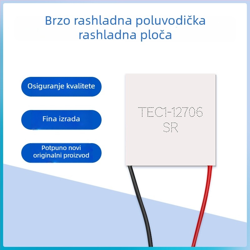 TEC1-12706/12703 termoelektrični modul za hlađenje za dozator vode, automobilski hladnjak i vinska skrinja – 3.96