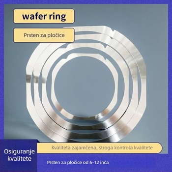 Elektropolirani wafer prsten za pakiranje poluvodiča, 6–8 inčni wafer prsten s filmom, SMD prsten za čip, prsten od željeznog lista za wafer