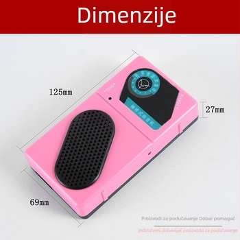 S66E Mini radio kit sa šest cijevi za DIY elektroniku i nastavne materijale