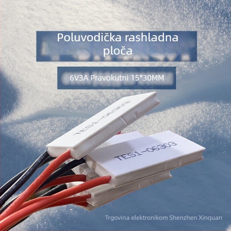 TES1-6303 Poluvodički rashladni čip, pravokutnog oblika 15 × 30 mm, niskopotrošnja hlađenja za mjerač inzulina