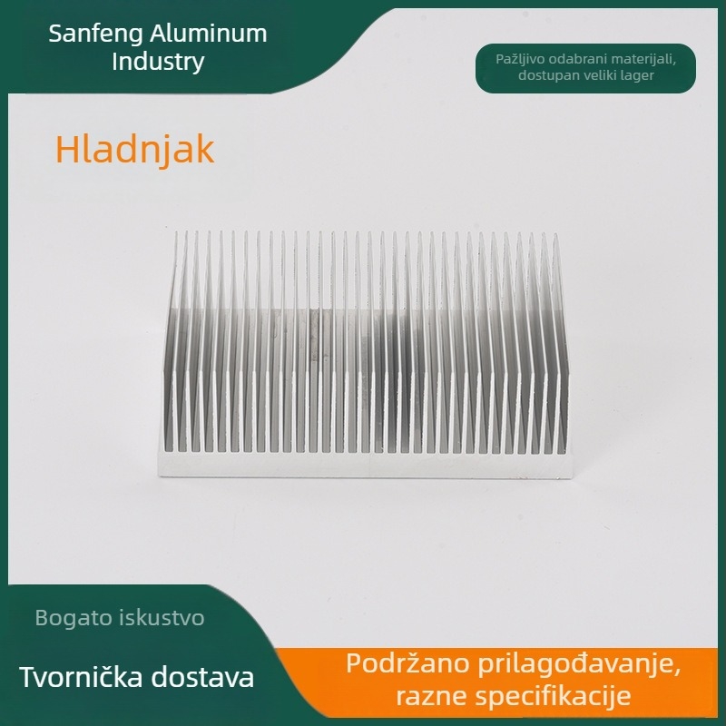SF008 aluminijski profilni hladnjak, visokih performansi, prilagodljiv