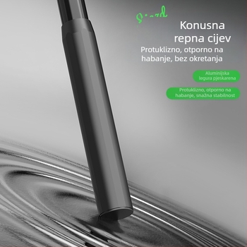 Držač karbonskih štapova – kratki model, za držač kutije za ribolov, crne boje, za velike štapove
