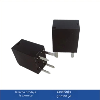 12V DC automobilno rele, kompaktno kvadratno, 4-pinsko i 5-pinsko
