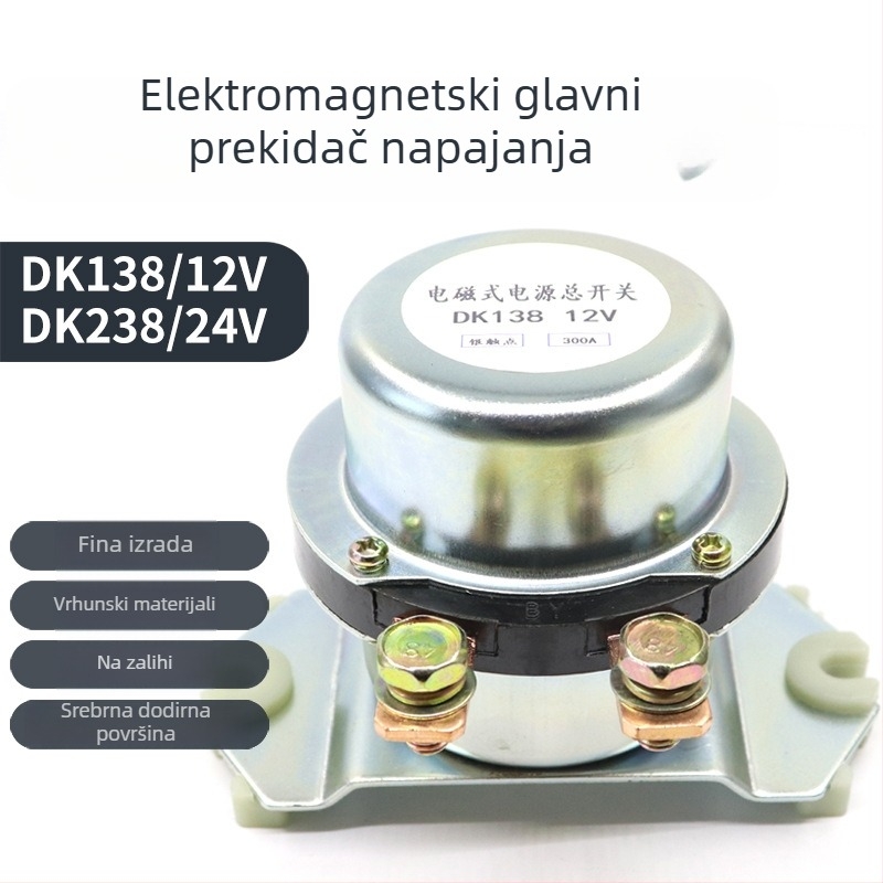 600A 12/24V DC bager rele — glavni prekidač napajanja