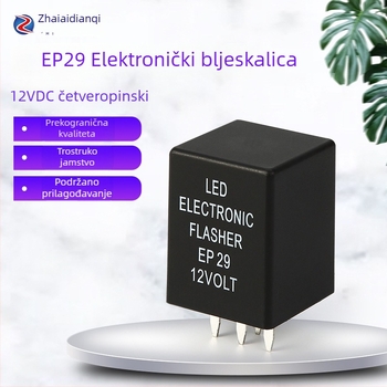 LED automobilni blink relej EP29 FL29 4-pinski