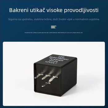 LED automobilni blink relej EP29 FL29 4-pinski
