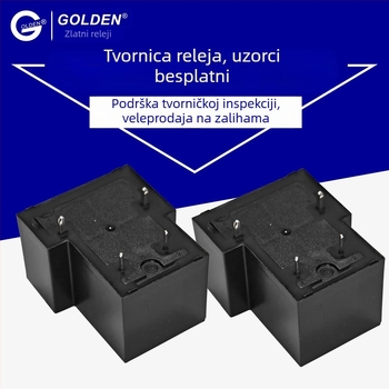 Gordon GK-A-1A-12D 12V 4-pinski univerzalni mali elektromagnetski relej 30A serija T90