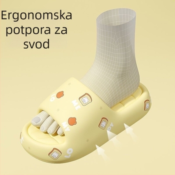 Ženske EVA papuče s motivom crtanih likova, ljetne unutarnje papuče s protukliznom podlogom