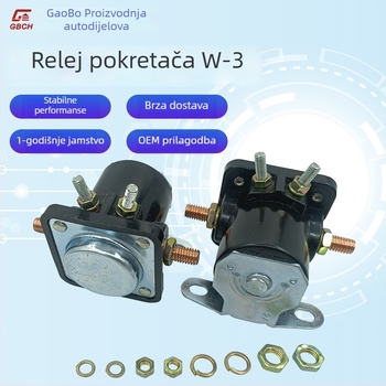 Automobilsko starter rele s elektromagnetnim prekidačem, DC visok tok, velika snaga