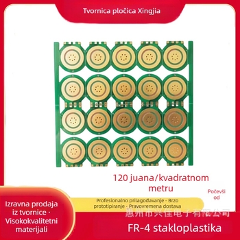 FR-4 dvostruka PCB ploča s bezolovnim tin premazom