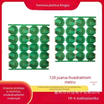 FR-4 dvostruka PCB ploča s bezolovnim tin premazom