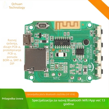 3W PCBA PCB rješenje za razvoj višefunkcionalnog Bluetooth zvučnika sa subwooferom i HF pojačalom