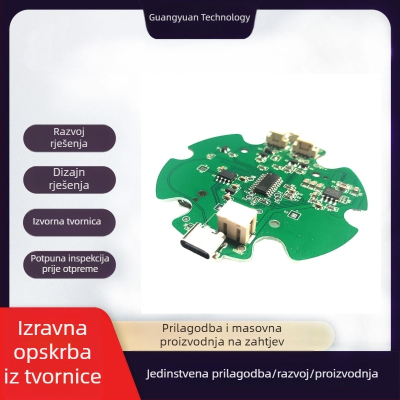 PCBA prototipiranje i proizvodnja, razvoj sklopova upravljanih dodirom, dizajn PCB ploče za stolnu lampu s kliznim podešavanjem jačine svjetla