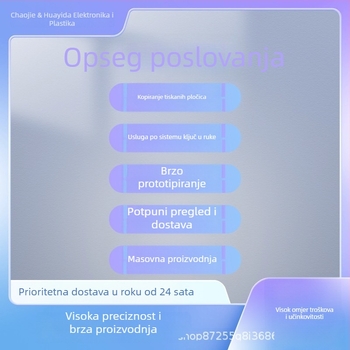 Profesionalna proizvodnja PCB pločica: jednostrane, dvostrane i višeslojne, prilagođeno brzo prototipiranje, OEM proizvodnja u velikim količinama.