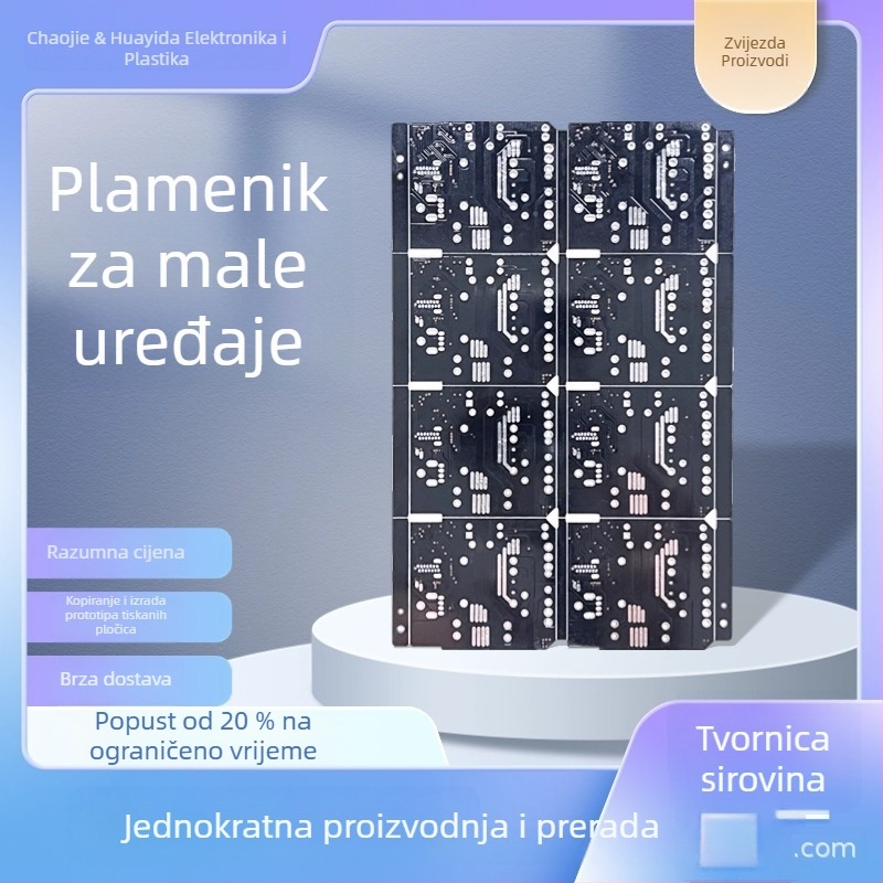 Profesionalna proizvodnja PCB pločica: jednostrane, dvostrane i višeslojne, prilagođeno brzo prototipiranje, OEM proizvodnja u velikim količinama.