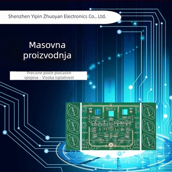 FR-4 vlaknasta PCB pločica, višeslojna pločica, ubrzano prototipiranje, spremno za zavarivanje