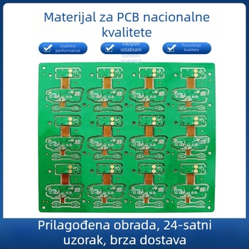PCB pločica od staklene vlaknine, dvostrana višeslojna ploča, uzorak u 24 sati