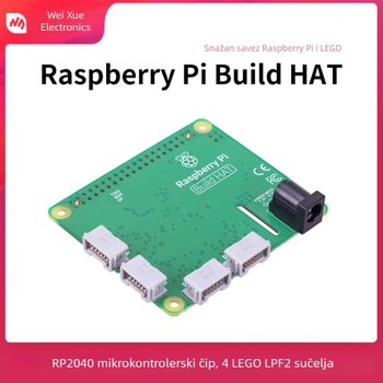 Raspberry Pi Build Hat s LEGO za snažan pametan stroj