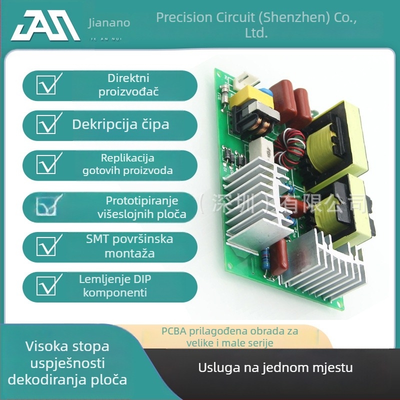 PCBA industrijska upravljačka ploča: razvoj sheme i proizvodnja, sveobuhvatni paket dizajna i prototipiranja SMT pločica za kopije