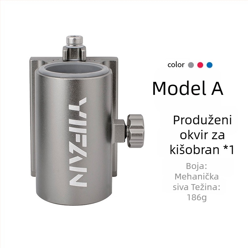 One Sail precizna stalk za kišobran s čvrstim aluminijskim legurama, držač za kutiju za ribolov, brzo kačenje, bočni vješak, sklopiva aluminijska držač za štapove