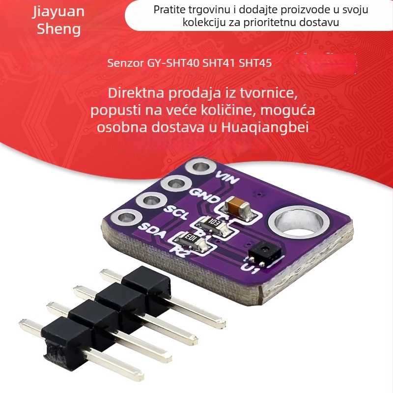 GY-SHT40 SHT41 SHT45 digitalni modul senzora temperature i vlage s I2C visoka preciznost