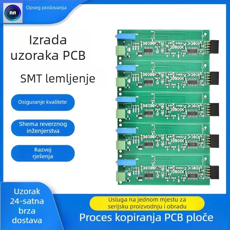 PCBA razvoj za ploču ventilatora bez senzora, dvostrana PCB, prototipiranje