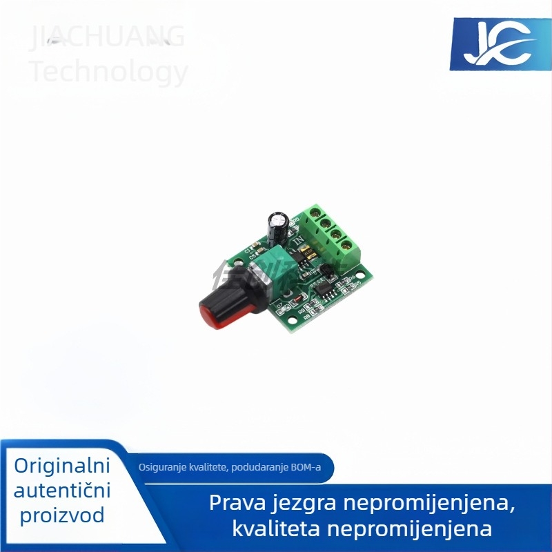 PWM regulator brzine DC motora, LED modul za dimiranje, 3-35V, 10A