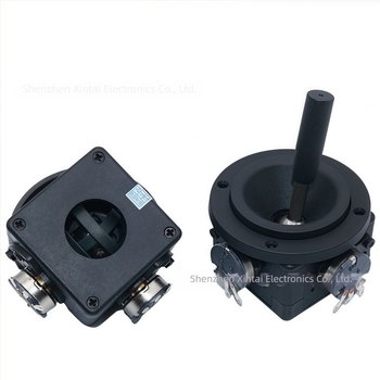 2D joystick potenciometar, 10K, bez vraćanja, zapečaćena 2D upravljačka poluga za pozorišno osvjetljenje, 360°