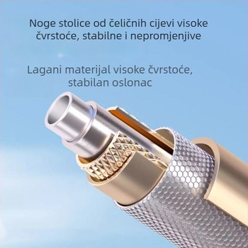Moon stolica s visokim naslonom za kampiranje na otvorenom, sklopiva stolica za crtanje i ribolov