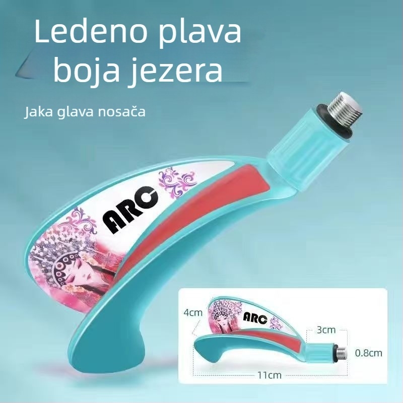 Glava nosača štapa za pecanje