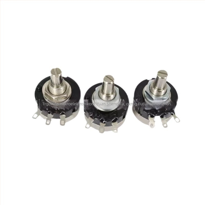 RV24YN20S potenciometar, karbonski film, jedan obrtaj, B102/B202/B502/B103/B203/B104