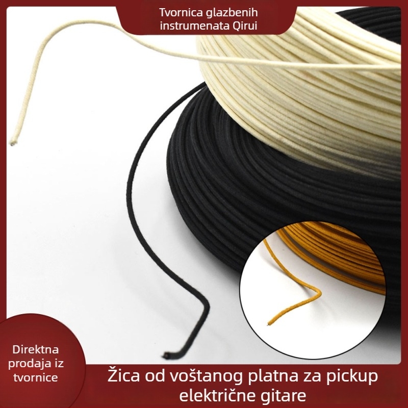 1M Žični skup za električnu gitaru i bas: žica za pickup i kabel potenciometra