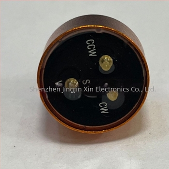 WI27-103 vodljiv plastični potenciometar, 360° neprekidna rotacija, dugotrajni senzor pozicije, 10 Ω, kabel dužine 2 m
