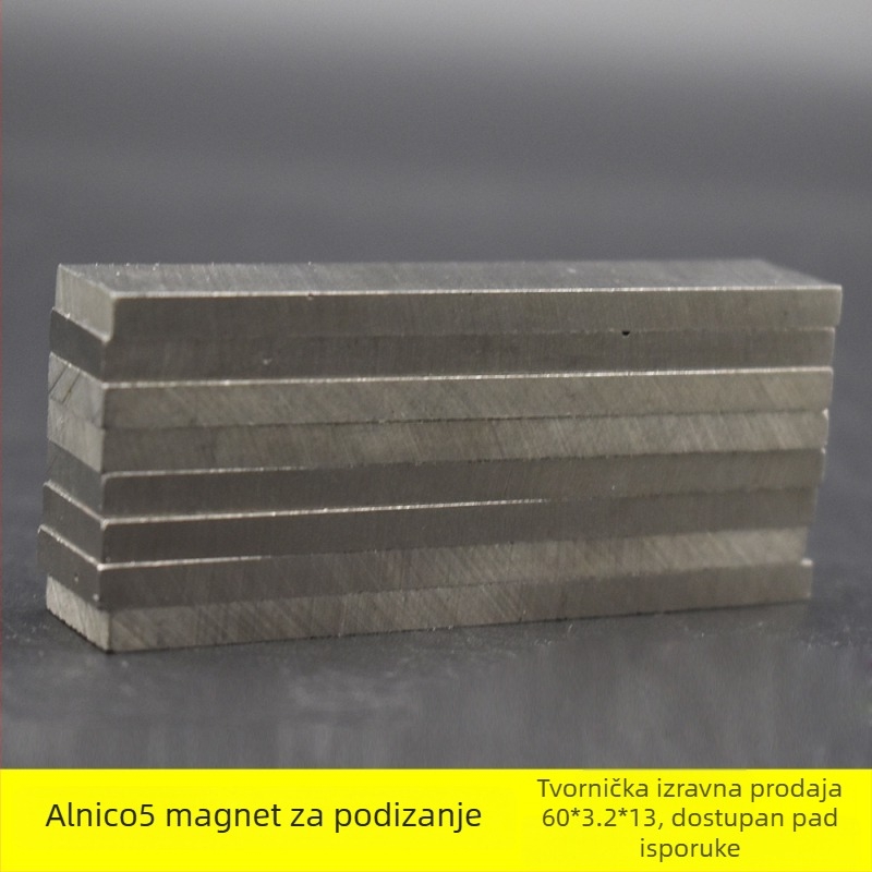 Alnico5 magnet za električni gitarni pikap, magnetski blok 60×3,2×13 mm, dodaci za gitaru