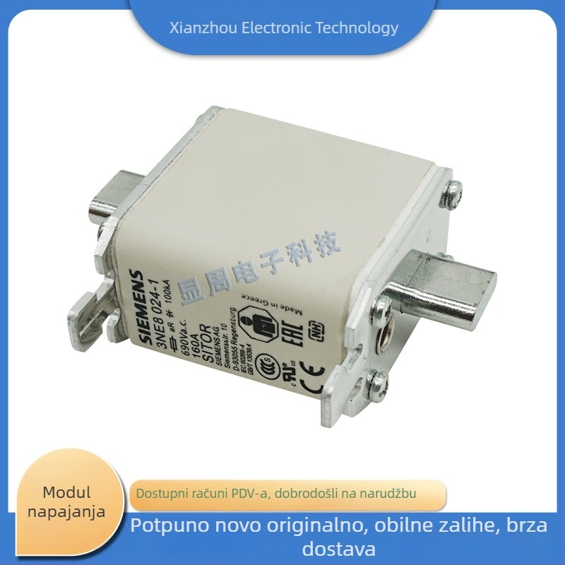 Električni osigurači 3NE8701-1, 3NE8702-1, 3NE8714-1, 3NE8715-1, NE8717-1