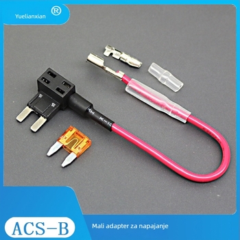 Yue Leading ACS-B automobilna kutija osigurača s automatskim resetiranjem, brzo djelovanje, 32V/20A, 4.0 mm priključci, duljina 165 mm