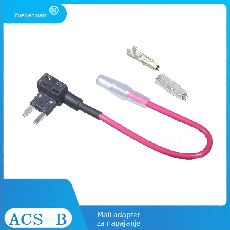 Yue Leading ACS-B automobilna kutija osigurača s automatskim resetiranjem, brzo djelovanje, 32V/20A, 4.0 mm priključci, duljina 165 mm